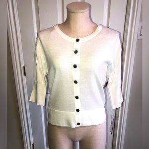 3/$40 Peter Nygard 3/4 sleeved cardigan